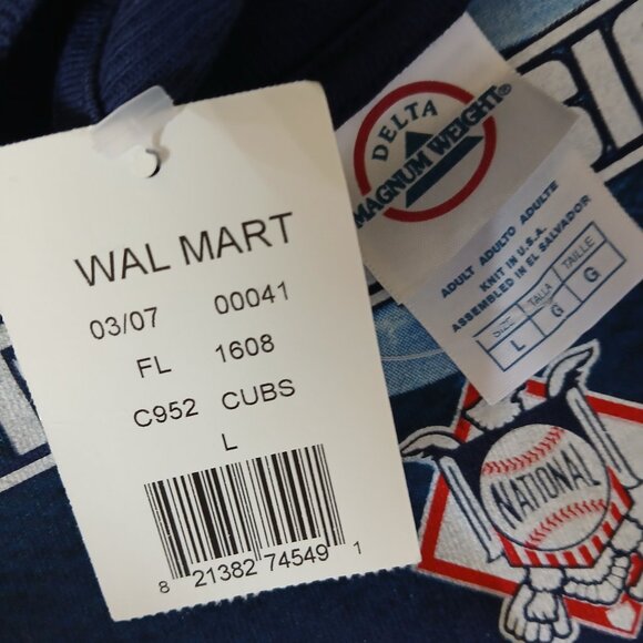 Chicago Cubs Tee Shirt Men's L NWT 2007 - Picture 8 of 8